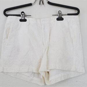 Madewell embroidered shorts sz 6
